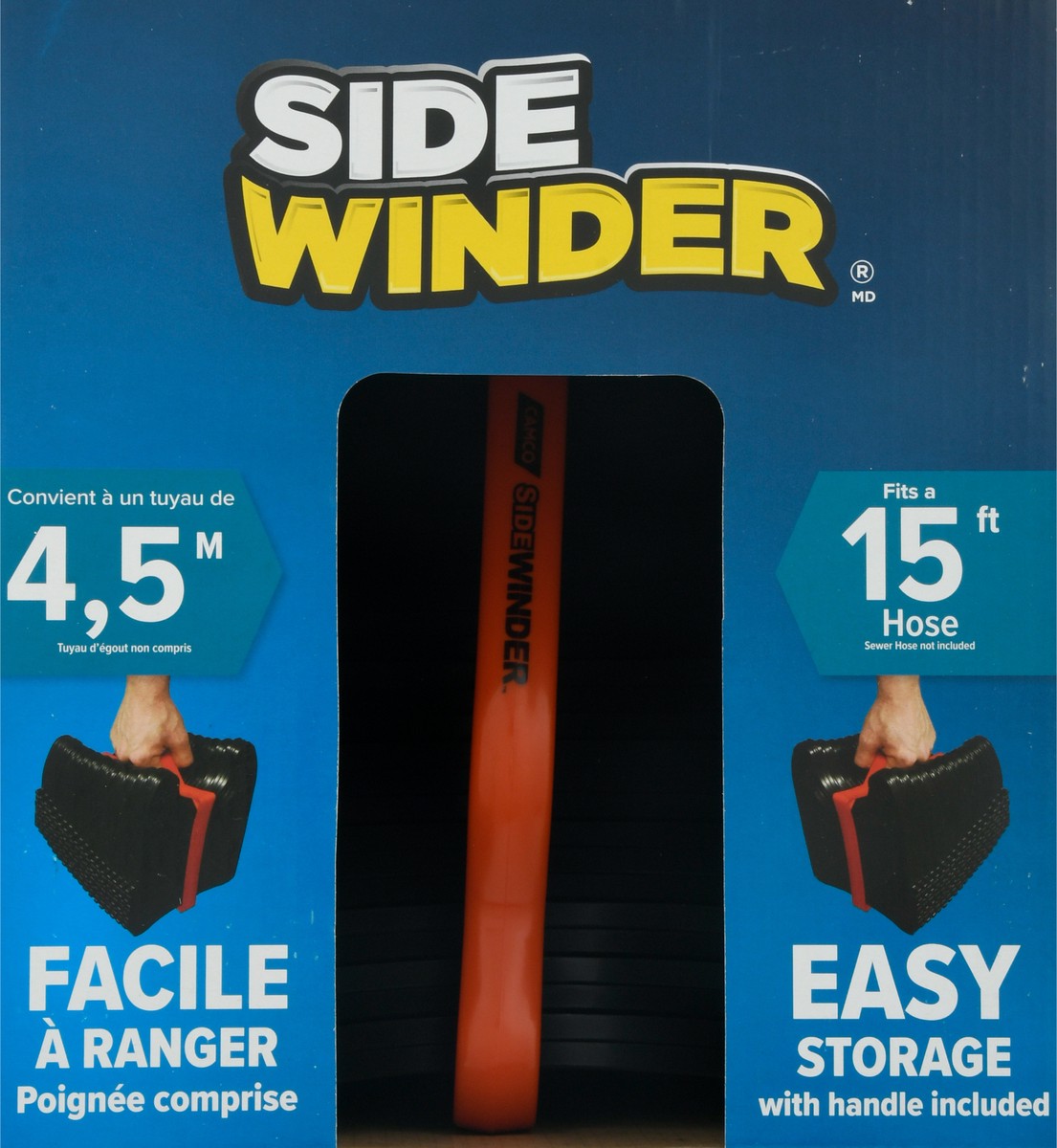 slide 3 of 9, Camco Sidewinder RV Sewer Hose Support 1 ea, 1 ct