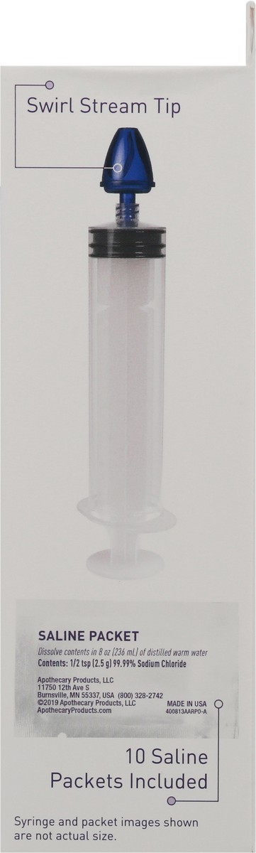 slide 8 of 9, EZY Dose Self-Care Neti Rinse Nasal And Sinus Rinse Kit 12 1 ea Box, 1 ct