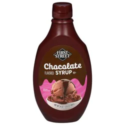 First Street Chocolate Flavored Syrup