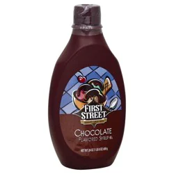 First Street Chocolate Flavored Syrup