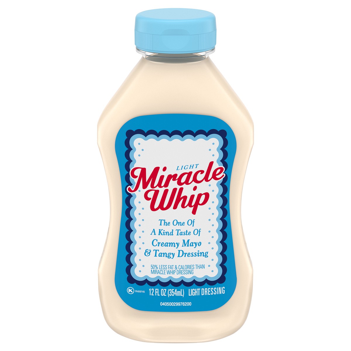 slide 11 of 14, Miracle Whip Light Dressing, 12 fl oz Squeeze Bottle, 12 fl oz