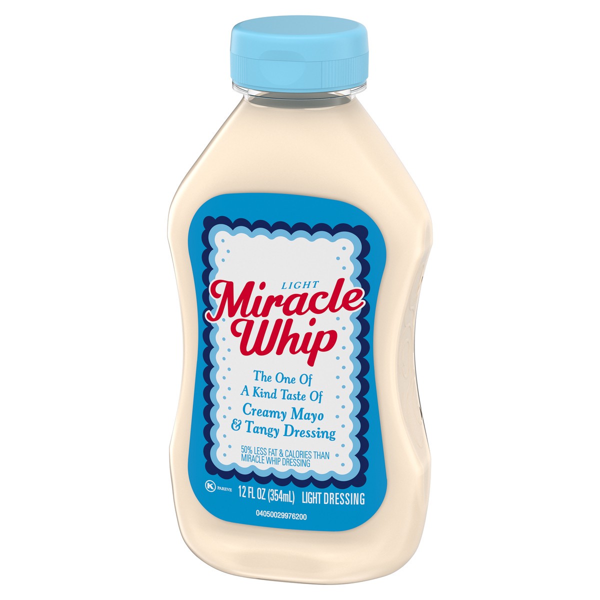 slide 2 of 14, Miracle Whip Light Dressing, 12 fl oz Squeeze Bottle, 12 fl oz