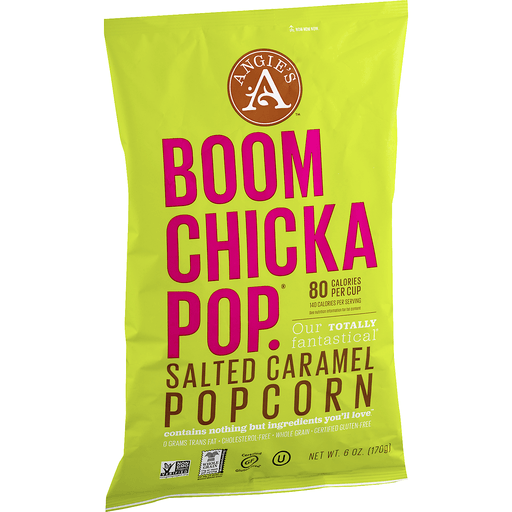 slide 4 of 18, Angie's Boom Chicka Pop Salted Caramel Popcorn, 6 oz