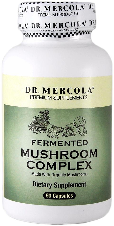 slide 1 of 1, Dr. Mercola Fermented Mushroom Complex, 90 ct