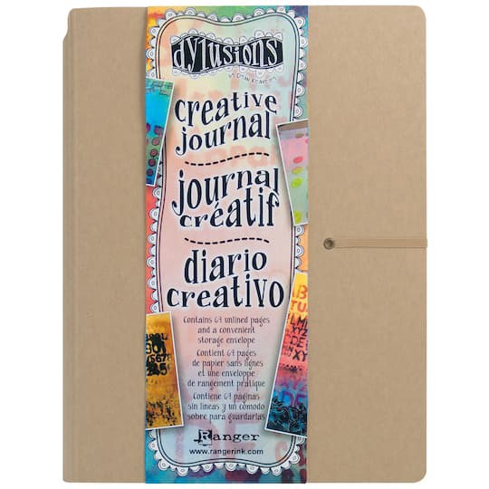 slide 1 of 5, Dylusions Creative Journal, Large, 9 in x 12 in
