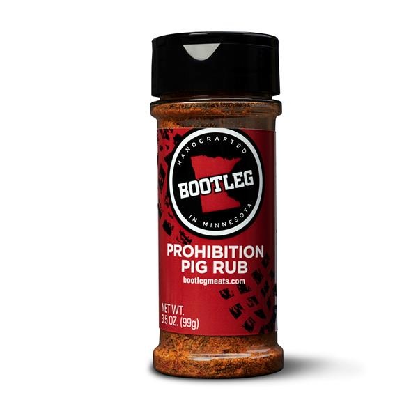 slide 1 of 1, Bootleg In Minnesota Prohibition Pig Rub, 3.5 oz