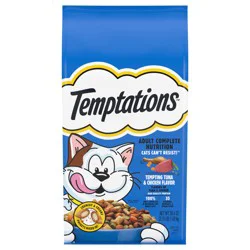 Temptations Adult 1+ Tempting Tuna & Chicken Flavor Food for Cats 50.4 oz