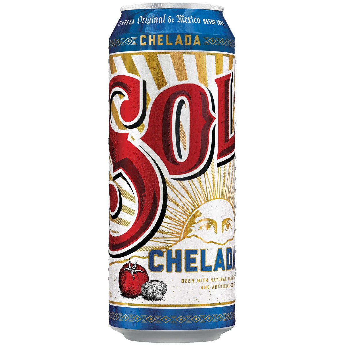 slide 1 of 5, Sol Beer, 24 oz