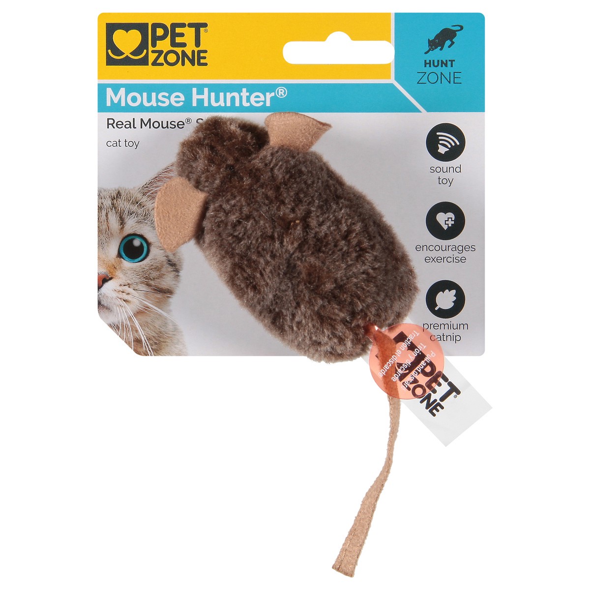 slide 9 of 12, Pet Zone Mouse Hunter Cat Toy, 1 ct