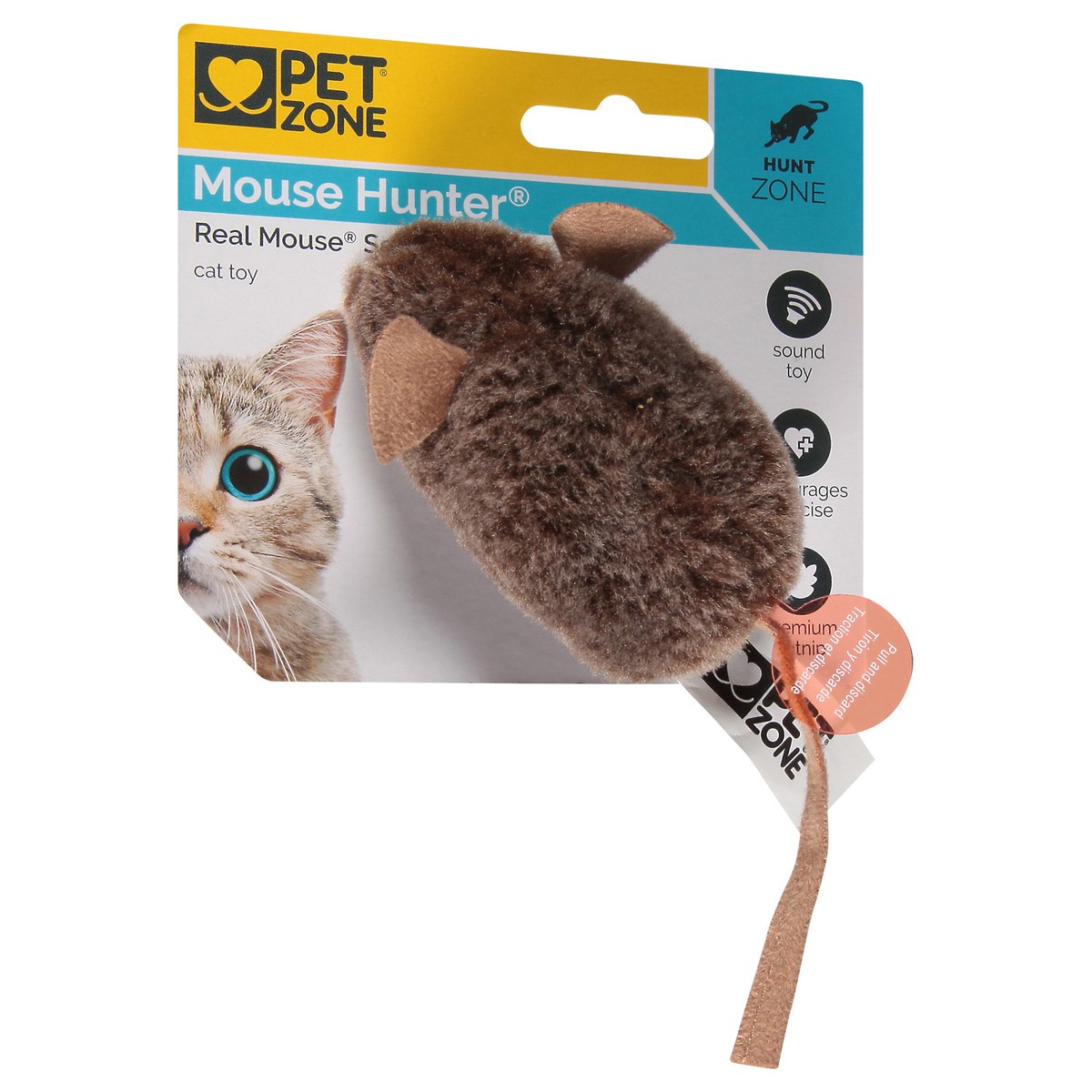 slide 5 of 12, Pet Zone Mouse Hunter Cat Toy, 1 ct