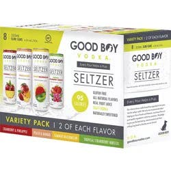 Good Boy Vodka Seltzer Variety Cocktail