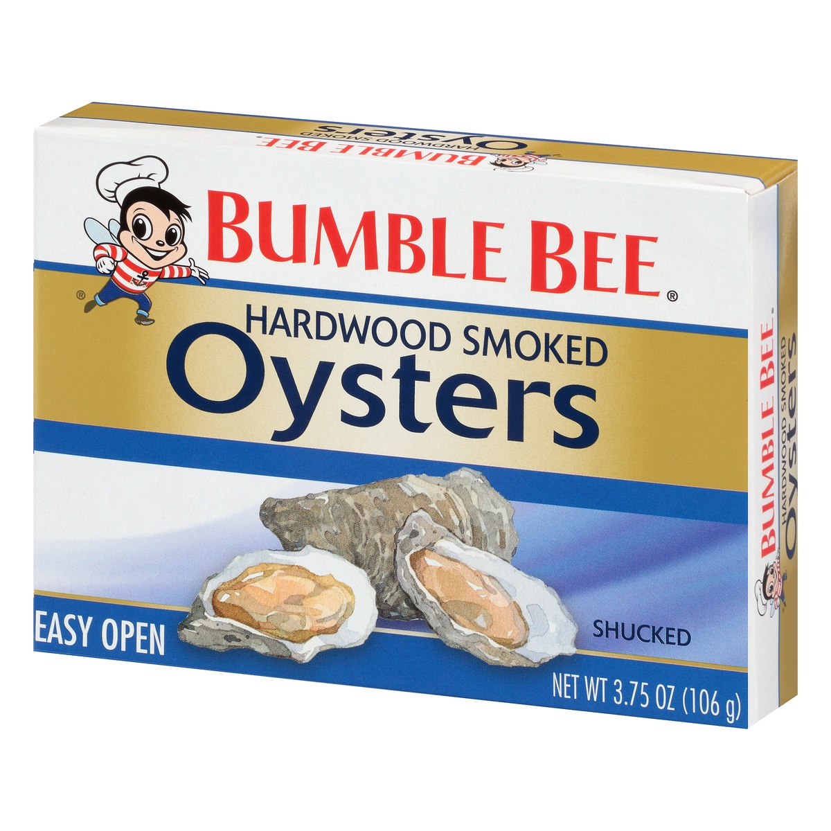 slide 3 of 10, Bumble Bee Fancy Smoked Oysters, 3.75 oz