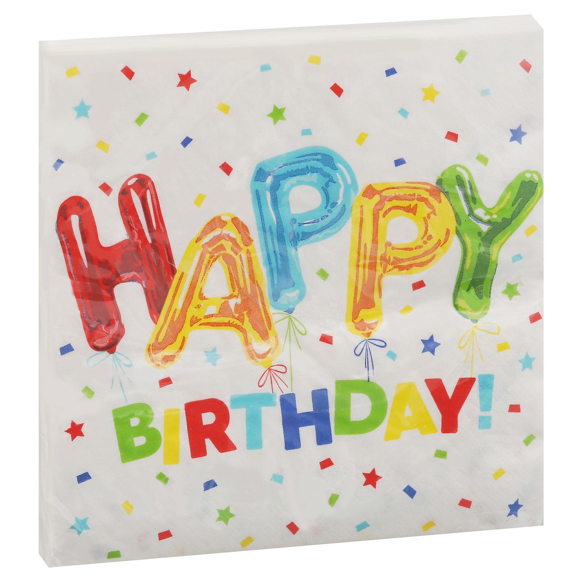 slide 5 of 12, Unique Happy Balloon Birthday 2 Ply Napkins 16 Count, 16 ct