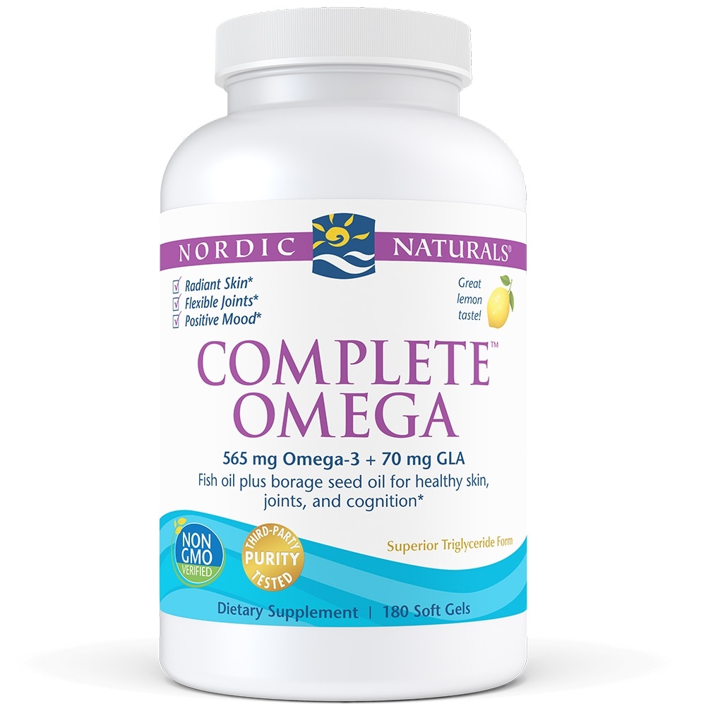 slide 1 of 1, Nordic Naturals Complete Omega, 180 ct