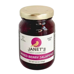 Janet's Mixed Berry Jalapeno Compote