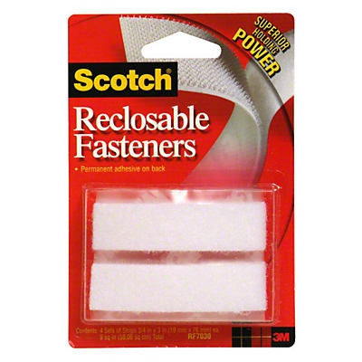 slide 1 of 1, Scotch Reclosable Fasteners, 1 ct