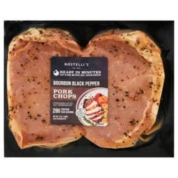 Rastelli's Bourbon Black Pepper Pork Chops - 2 ct