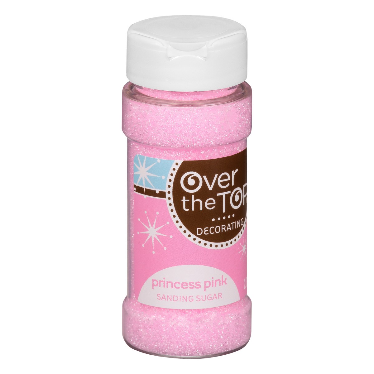 slide 4 of 14, Over The Top Decorating Princess Pink Sanding Sugar - 2.3 oz, 2.3 oz