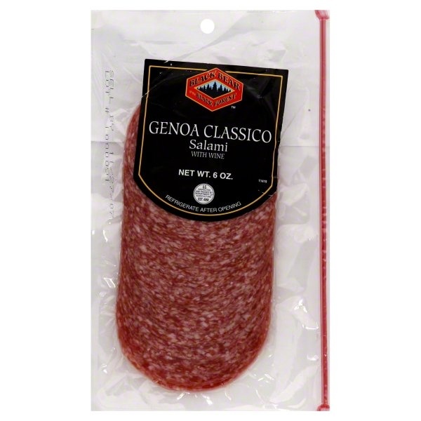 slide 1 of 1, Black Bear Classico Genoa Salami, 6 oz