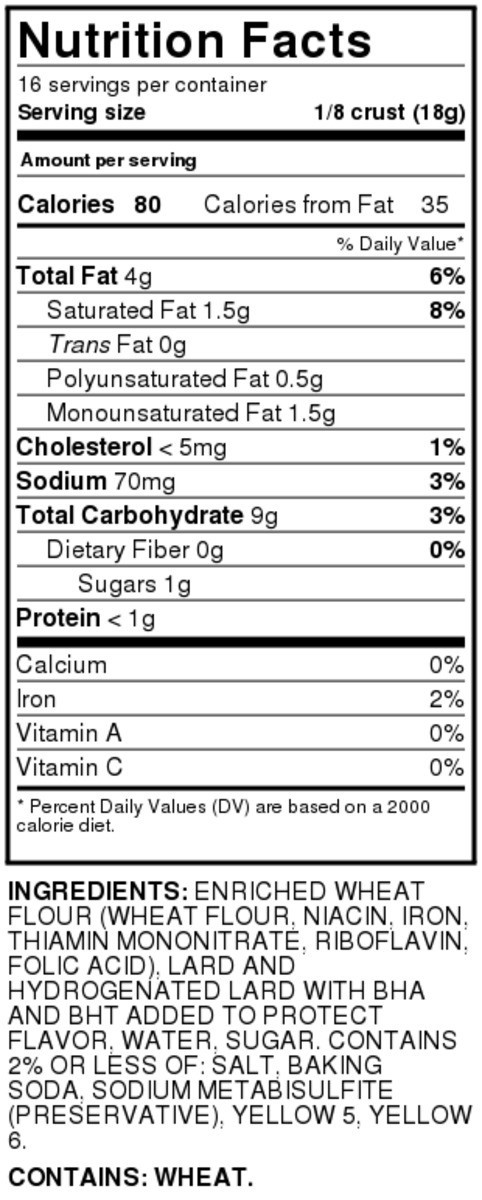 slide 4 of 9, Food Club Pie Crusts, 2 ct; 10 oz