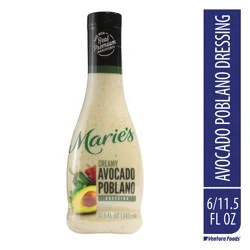 Marie's Creamy Avocado Poblano Dressing 11.5 fl oz