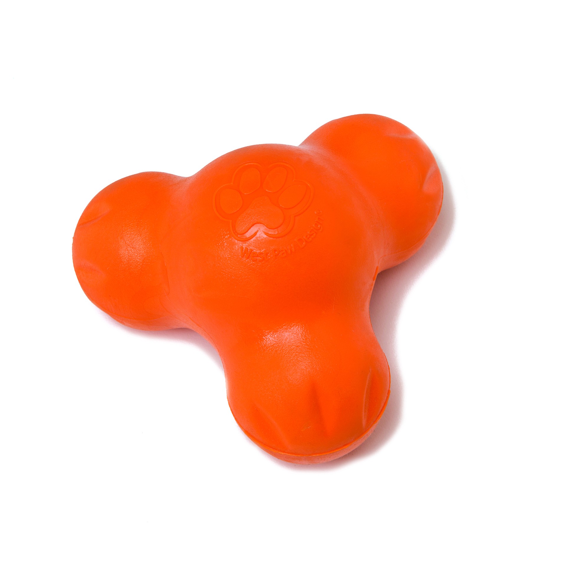 slide 5 of 9, West Paw Dog Toy Tux Tangerine Large 5", 1 ct