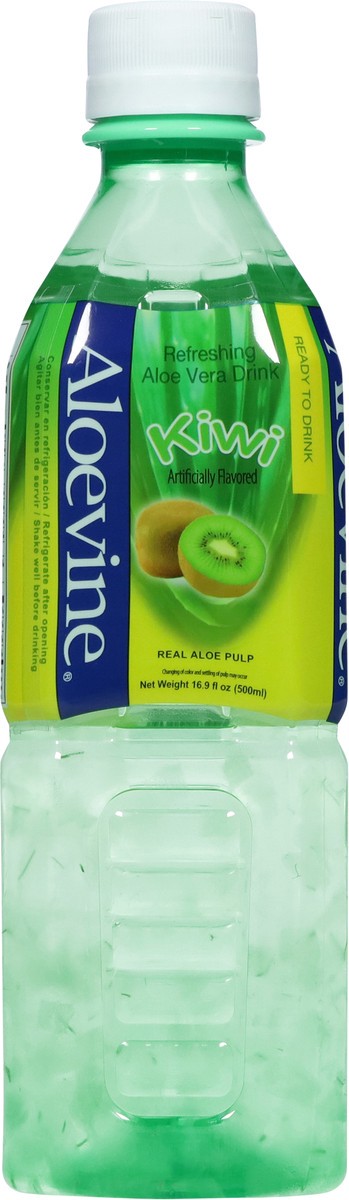 slide 6 of 14, Aloevine Refreshing Kiwi Aloe Vera Drink 16.9 fl oz, 16.9 fl oz