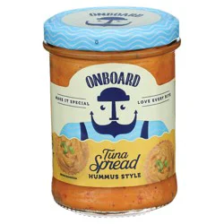 Onboard Yellowfin Tuna Hummus Spread 7.1 Oz