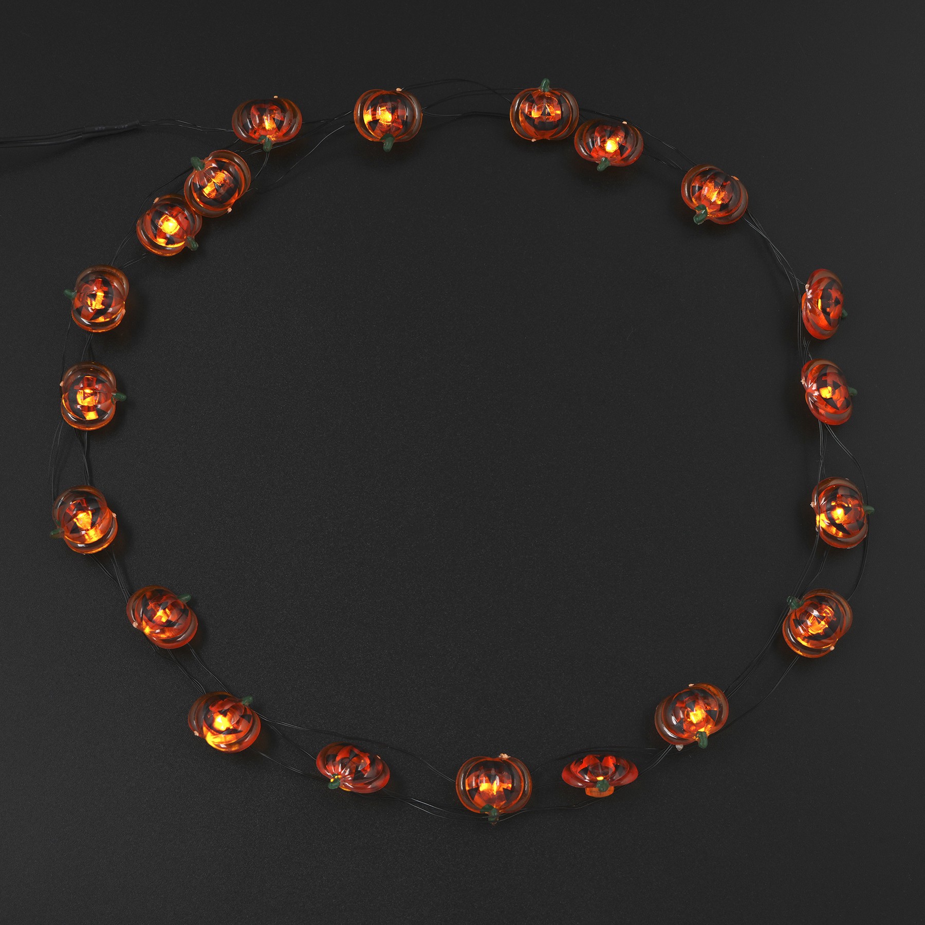 slide 2 of 2, 20ct. Warm White Led Jack-O'-Lantern String Lights By Ashland, 20 ct