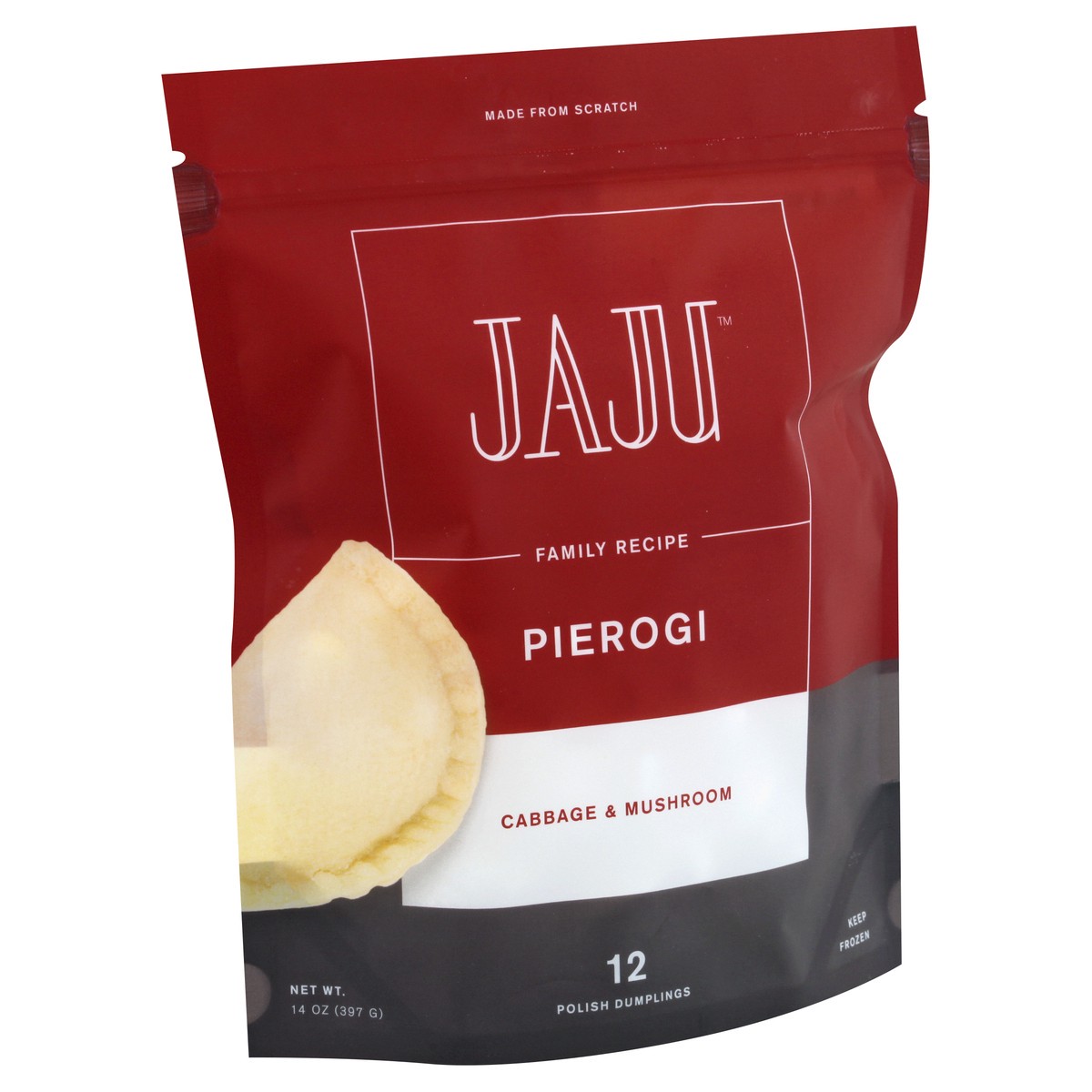 slide 4 of 9, JaJu Cabbage & Mushroom Pierogi 12 ea, 12 ct