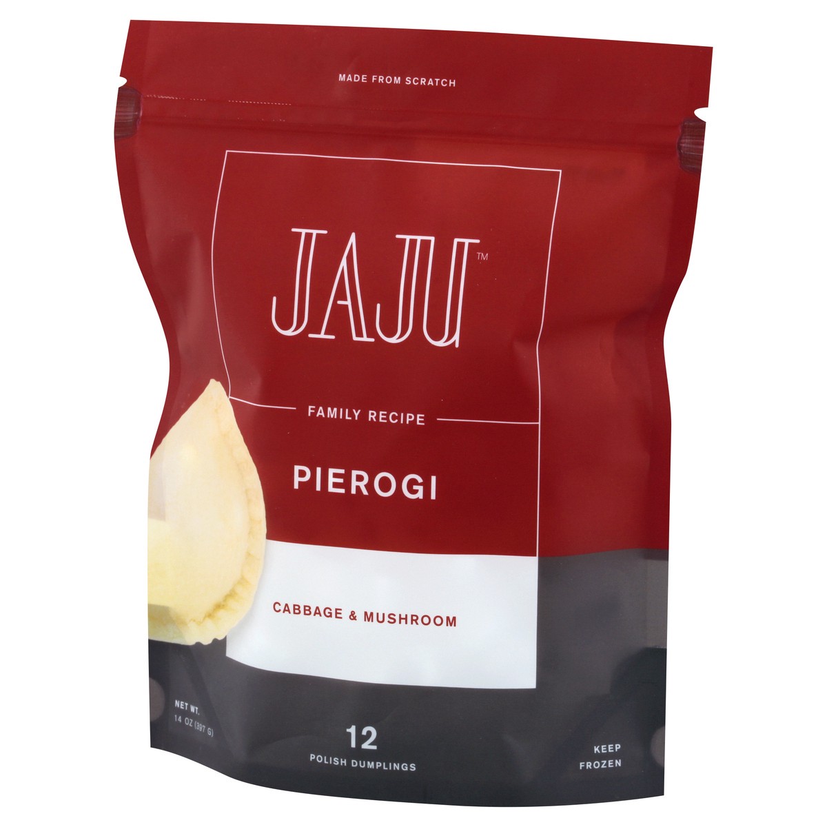 slide 5 of 9, JaJu Cabbage & Mushroom Pierogi 12 ea, 12 ct