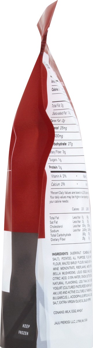 slide 7 of 9, JaJu Cabbage & Mushroom Pierogi 12 ea, 12 ct