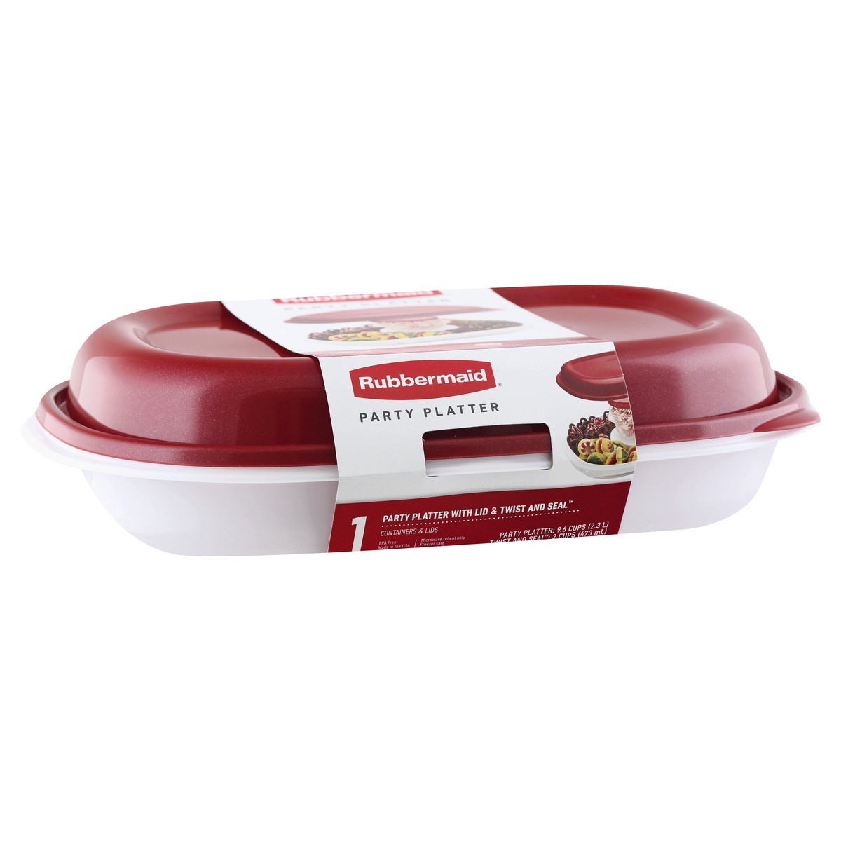 Rubbermaid Party Platter 1 ct Shipt