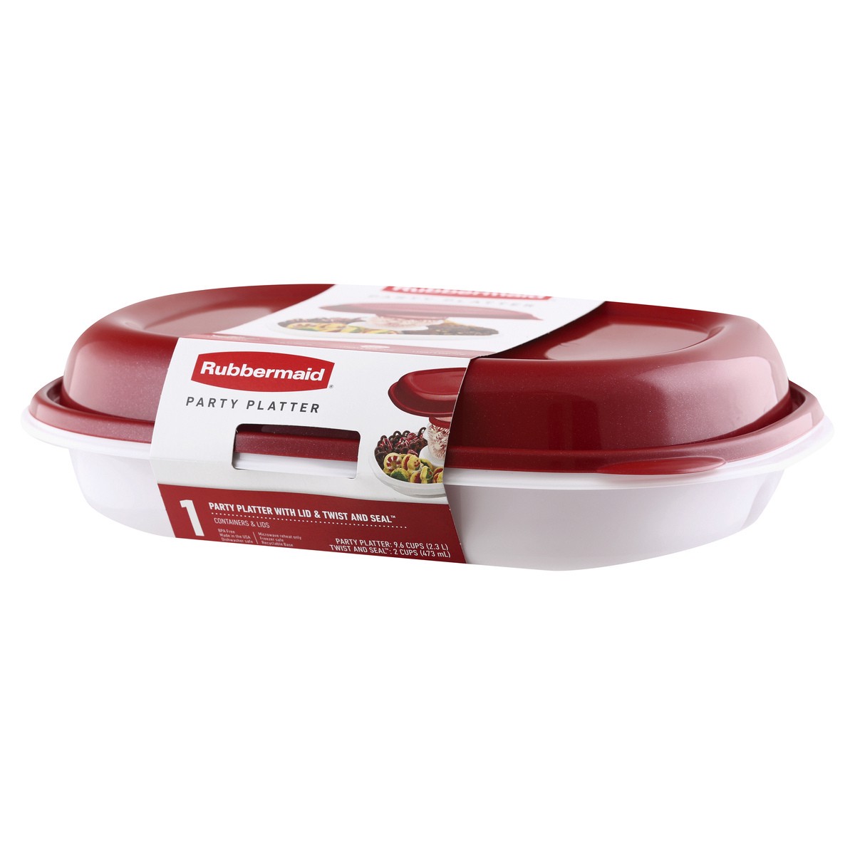 Rubbermaid Party Platter 1 ct Shipt