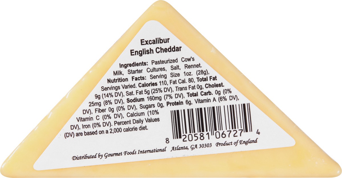 slide 5 of 11, Excalibur Cheese, 3.75 oz