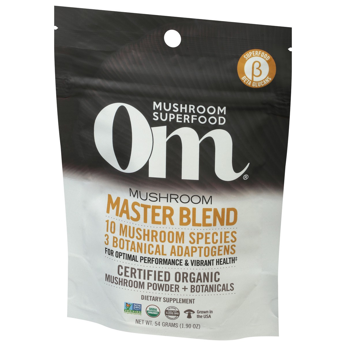 slide 12 of 14, Om Master Blend Mushrooms & Adaptogens 2.22 oz, 2.22 oz