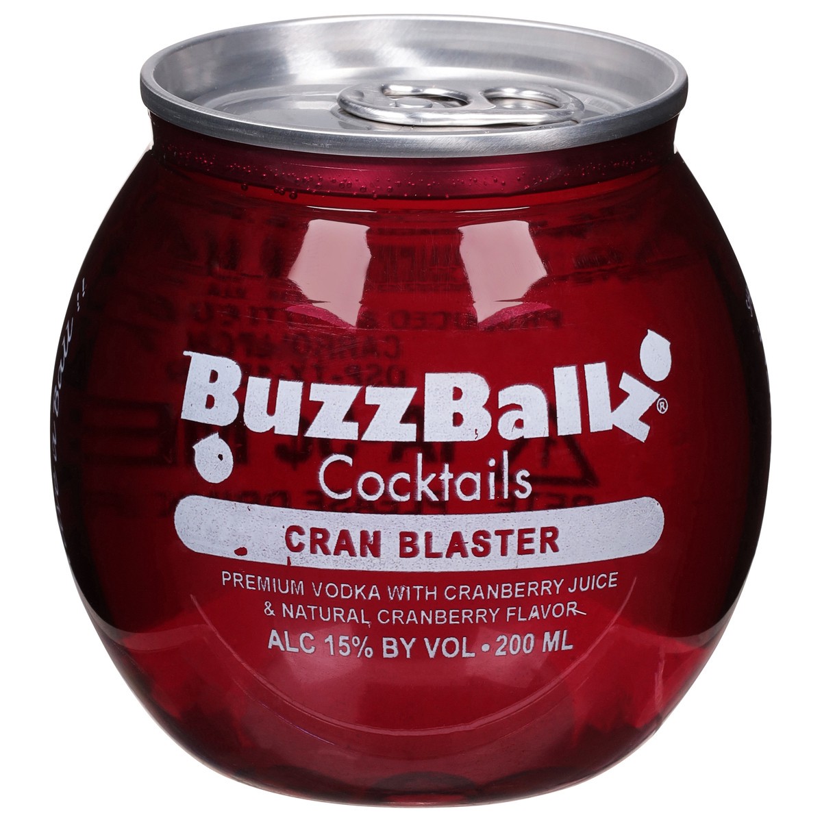 slide 1 of 9, BuzzBallz Cran Blaster Cocktails 200 ml, 200 ml