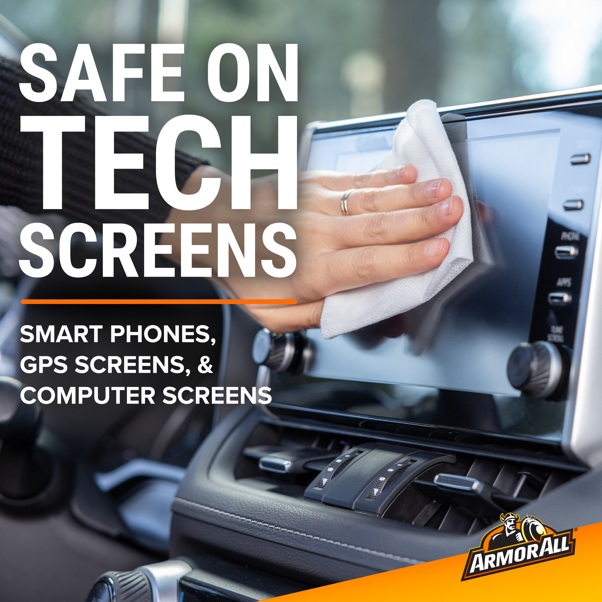 slide 2 of 6, Armor All Glass Wipes, 1 ct