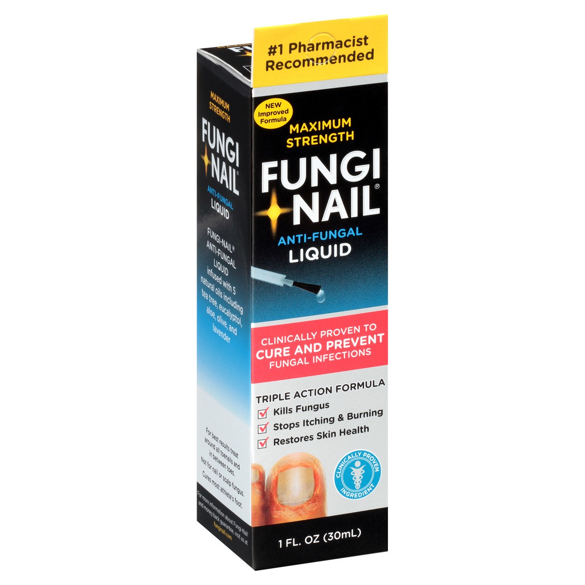 slide 6 of 9, Fungi-Nail Fungi Nail Double Strength Anti-Fungal Solution, 1 oz