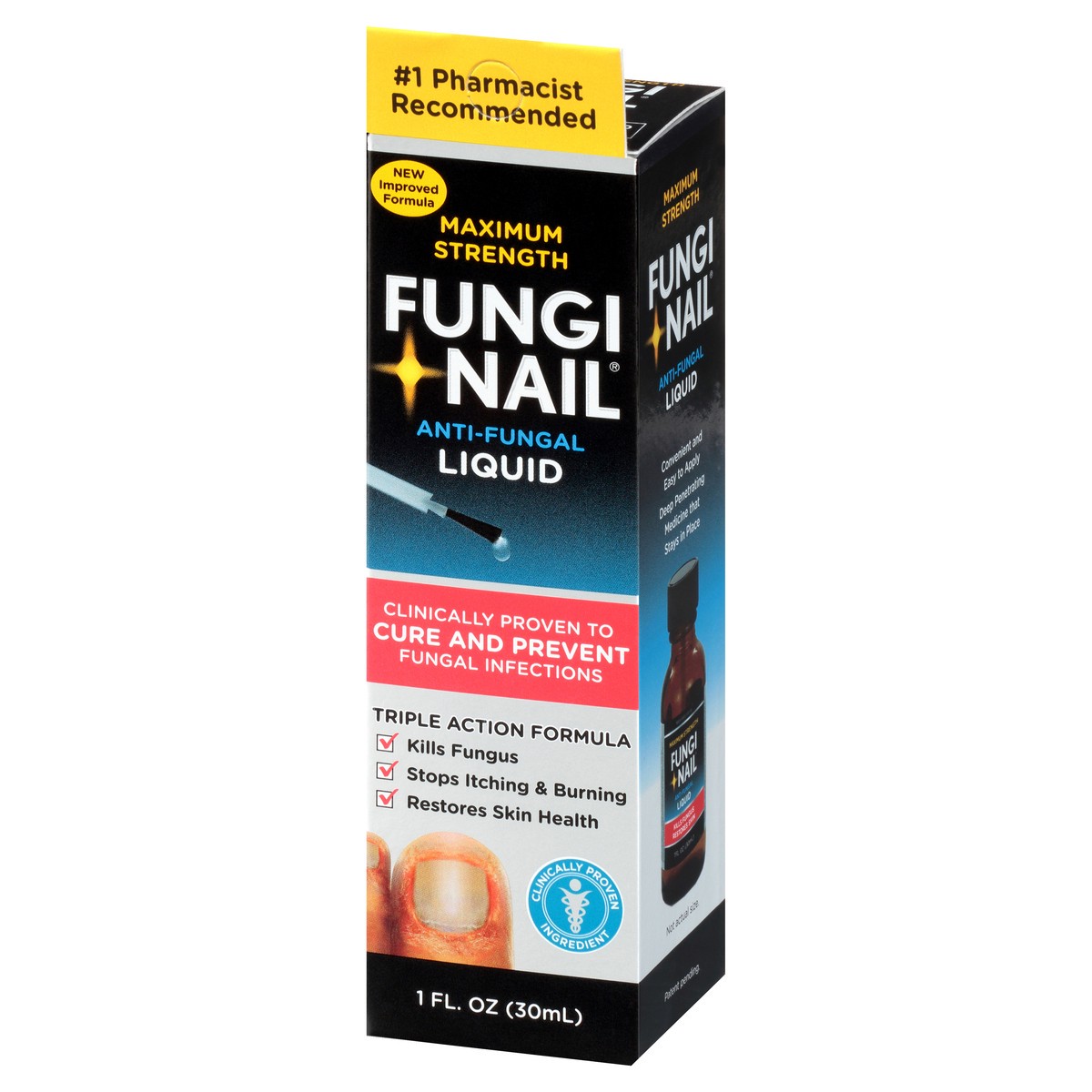 slide 2 of 9, Fungi-Nail Fungi Nail Double Strength Anti-Fungal Solution, 1 oz