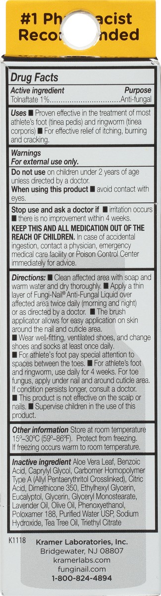 slide 3 of 9, Fungi-Nail Fungi Nail Double Strength Anti-Fungal Solution, 1 oz