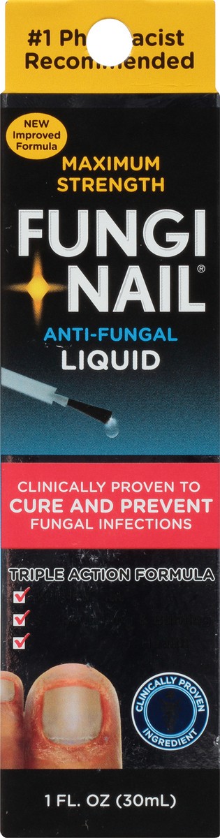 slide 4 of 9, Fungi-Nail Fungi Nail Double Strength Anti-Fungal Solution, 1 oz