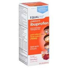 slide 1 of 1, Equaline Ibuprofen Liquid Berry Flavor, 8 fl oz