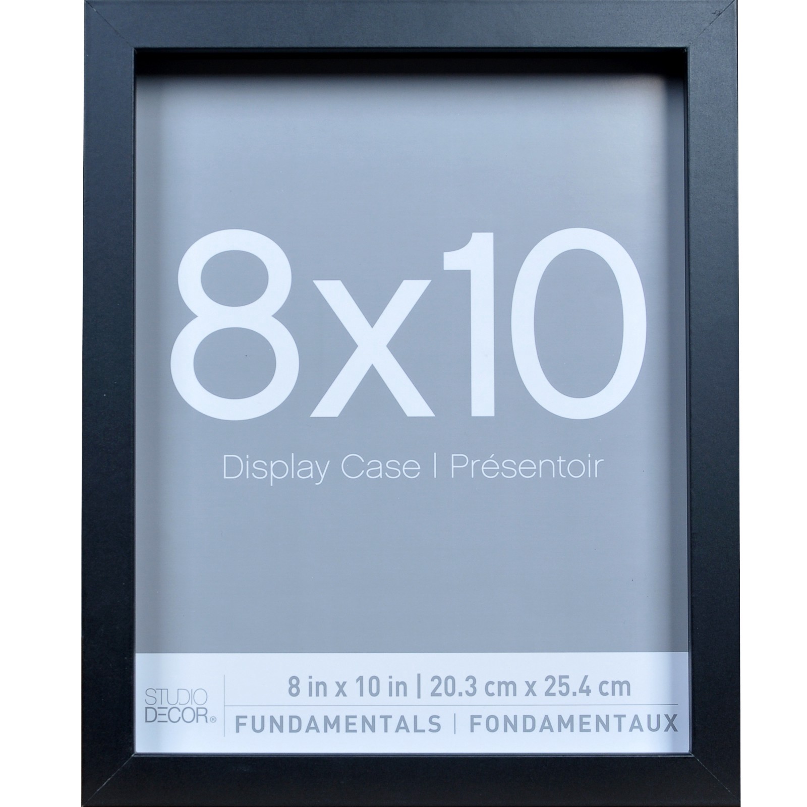 slide 4 of 4, 3 Pack Fundamentals 8" X 10" Black Shadow Boxes By Studio Decor, 8 in x 10 in