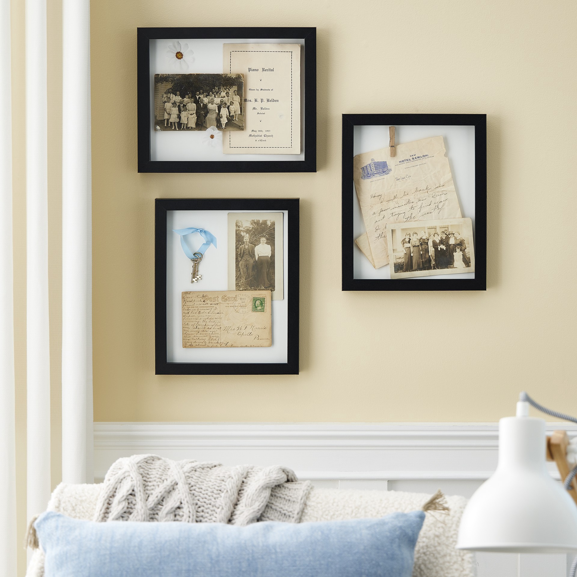 slide 3 of 4, 3 Pack Fundamentals 8" X 10" Black Shadow Boxes By Studio Decor, 8 in x 10 in