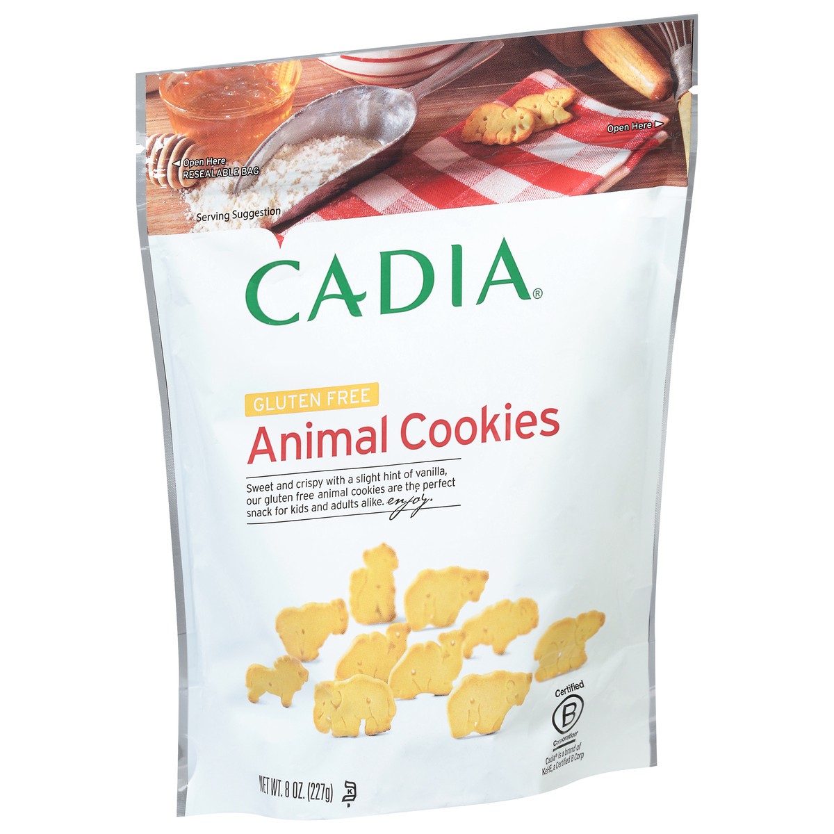 slide 13 of 13, Cadia Gluten Free Animal Cookies 8 oz, 8 oz