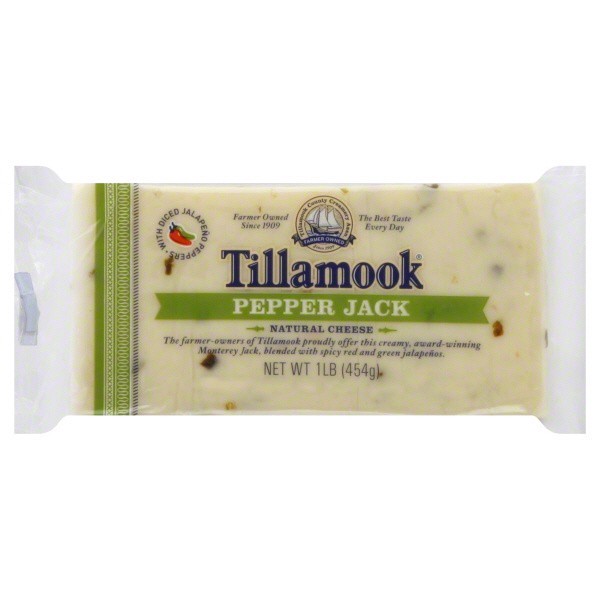 slide 1 of 1, Tillamook Pepper Jack Cheese Baby Loaf, 1 lb