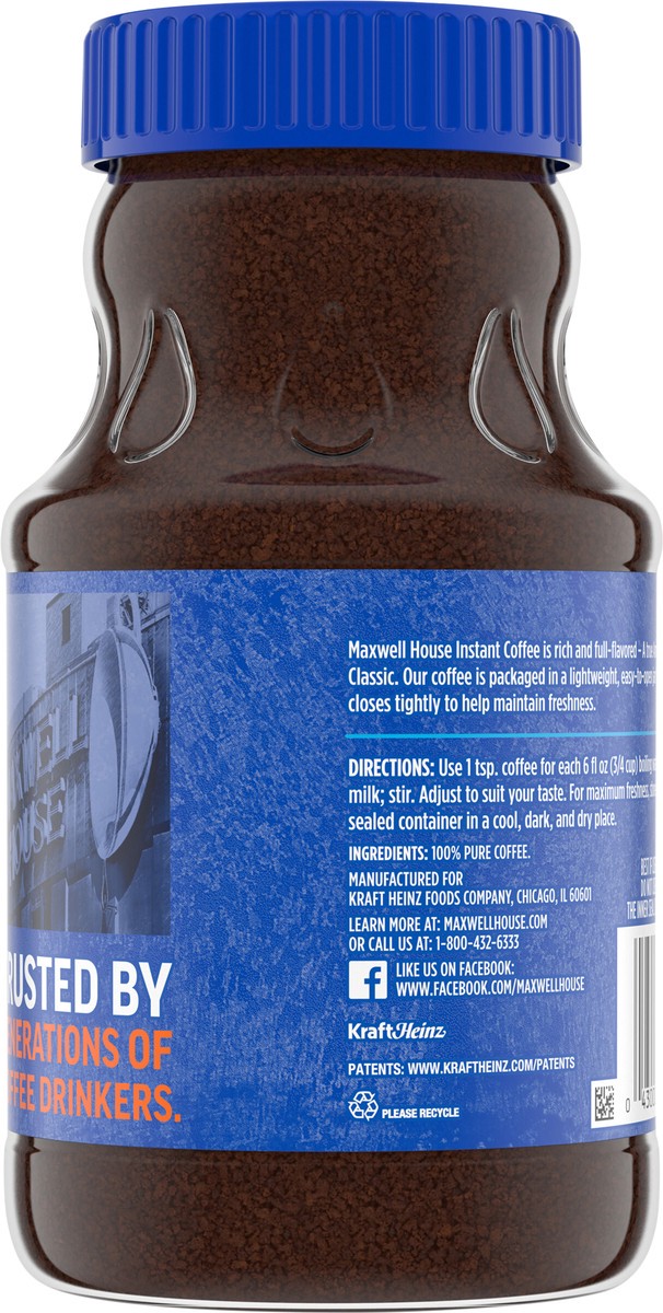 slide 9 of 9, Maxwell House Original Roast Instant Coffee, 12 oz