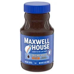 Maxwell House The Original Roast Instant Coffee, 12 oz Jar