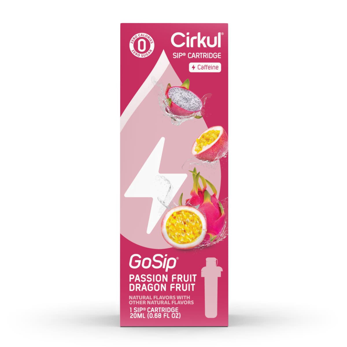 slide 1 of 1, Cirkul GoSip Passion Fruit Dragon Fruit 1-pack, 1 ct